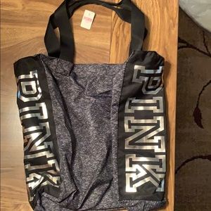 Victoria Secret PINK bag with makeup bag inside